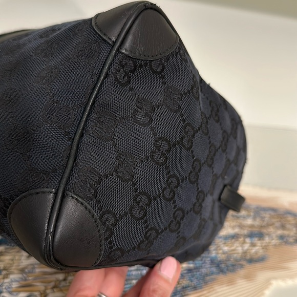 💙 Gucci GG Web Boston Handbag 💙 - Picture 6 of 17